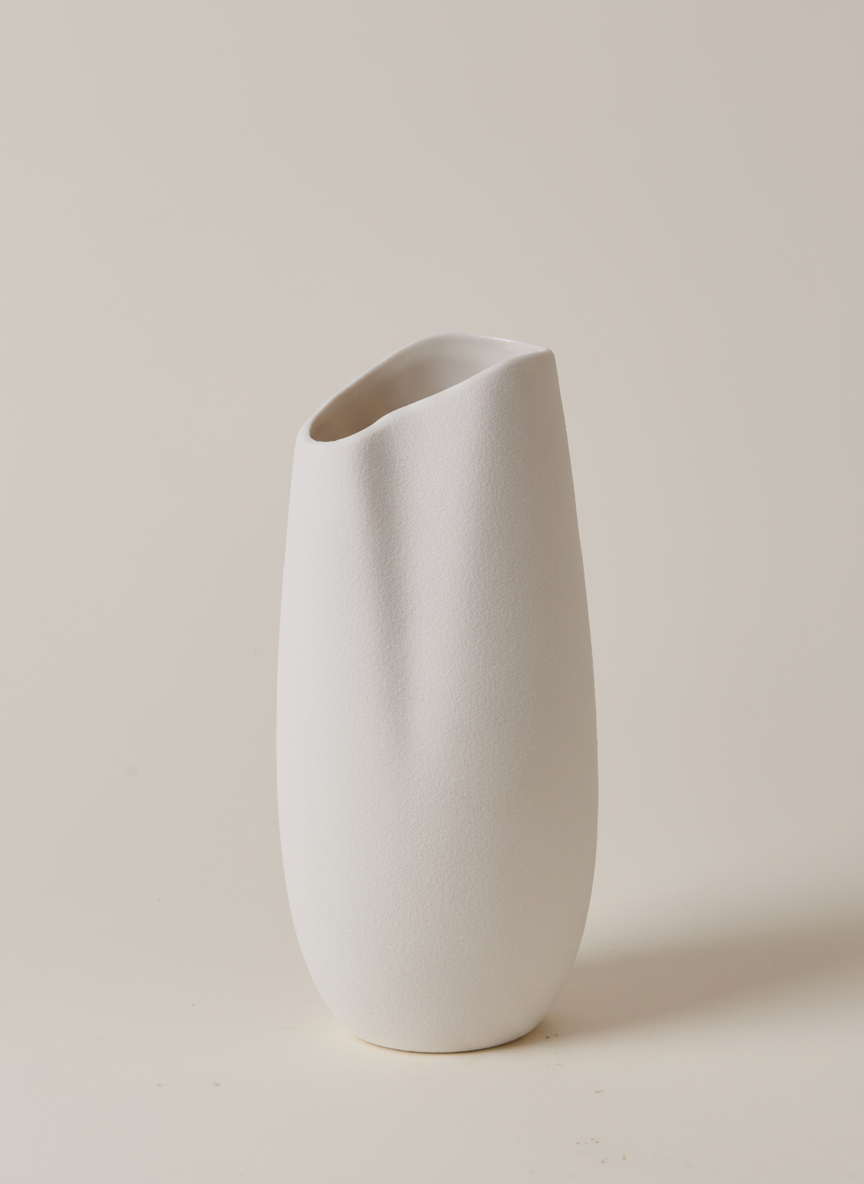 The Lira Stone Vase