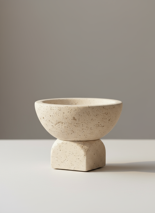 Arden Cream Marble Tray